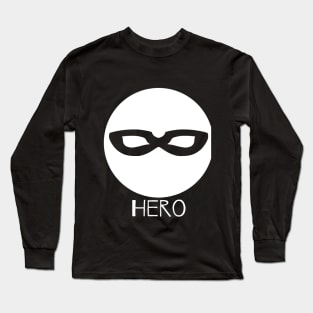 White Mask - Hero Long Sleeve T-Shirt